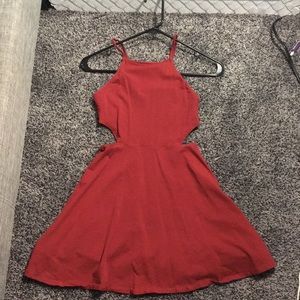 light maroon dress